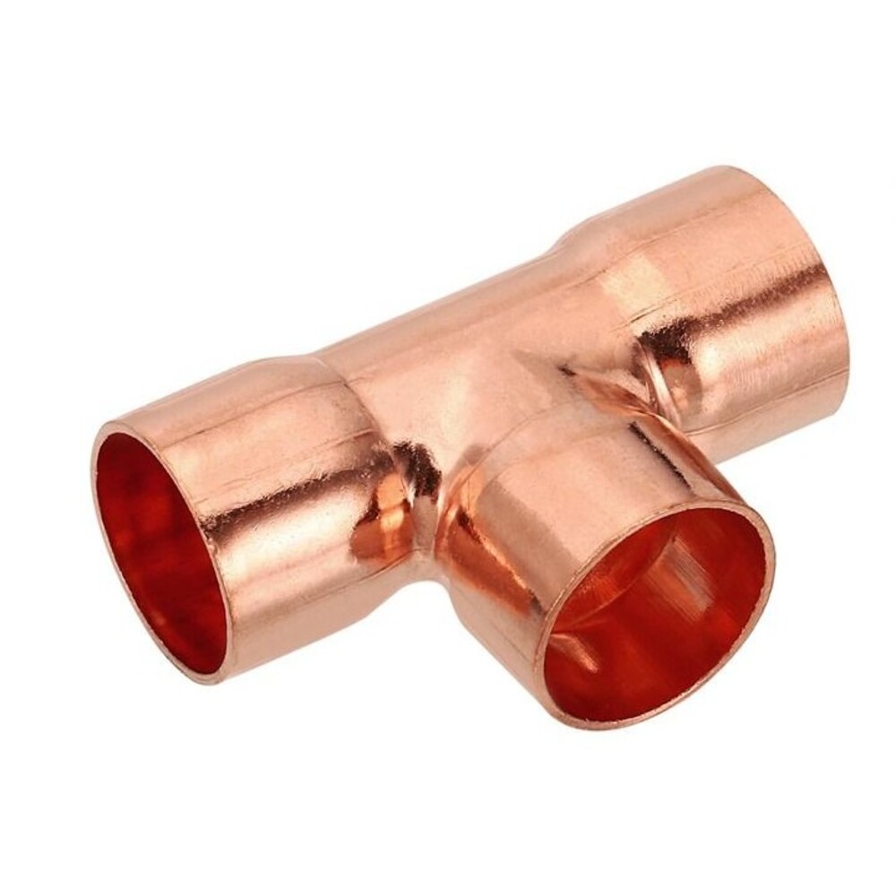 3/4" ID 1mm Thick Tee Copper Fitting